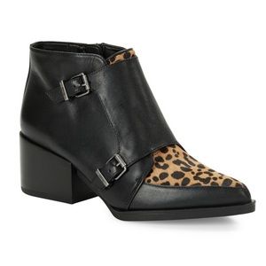 Sam Edelman Circus Reese Leopard Print Wristler Bootie